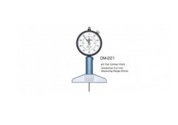 ไดอัลเกจวัดความลึก / Dial Depth Gauge (DM-221) Teclock