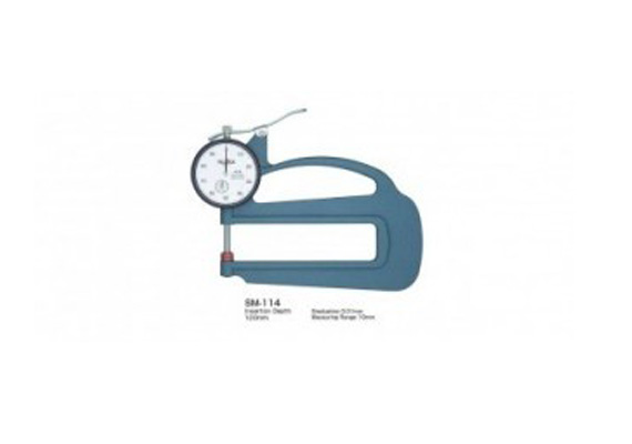 ไดอัลเกจวัดความหนา / Dial Thickness Gauge (SM-114) Teclock