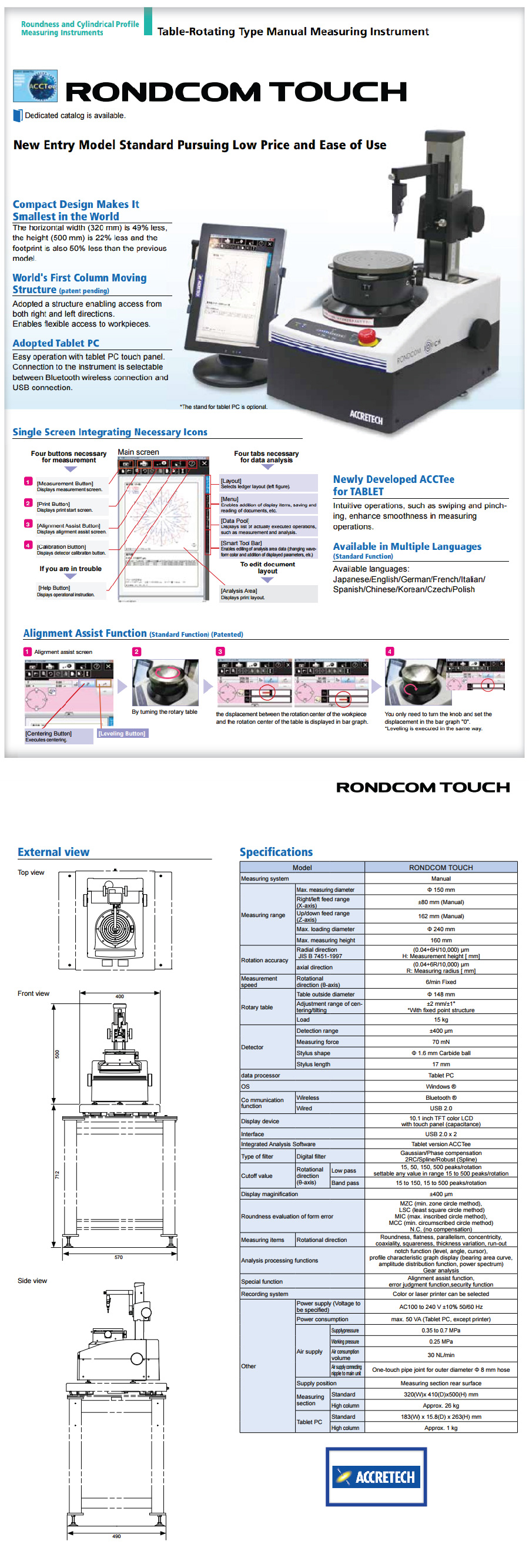 RONDCOM TOUCH